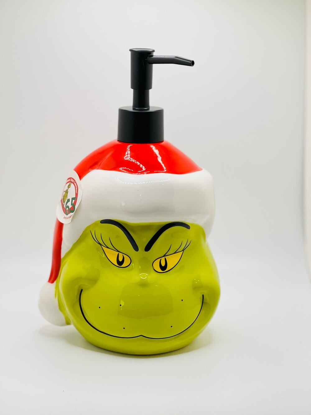 New Dr Seuss How the Grinch Stole Christmas Grinch Soap Dispenser